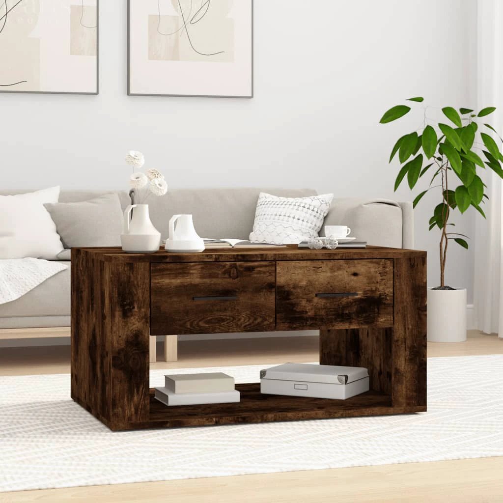 VidaXL Coffee Table 80x50x40 Engineered Wood by vidaXL