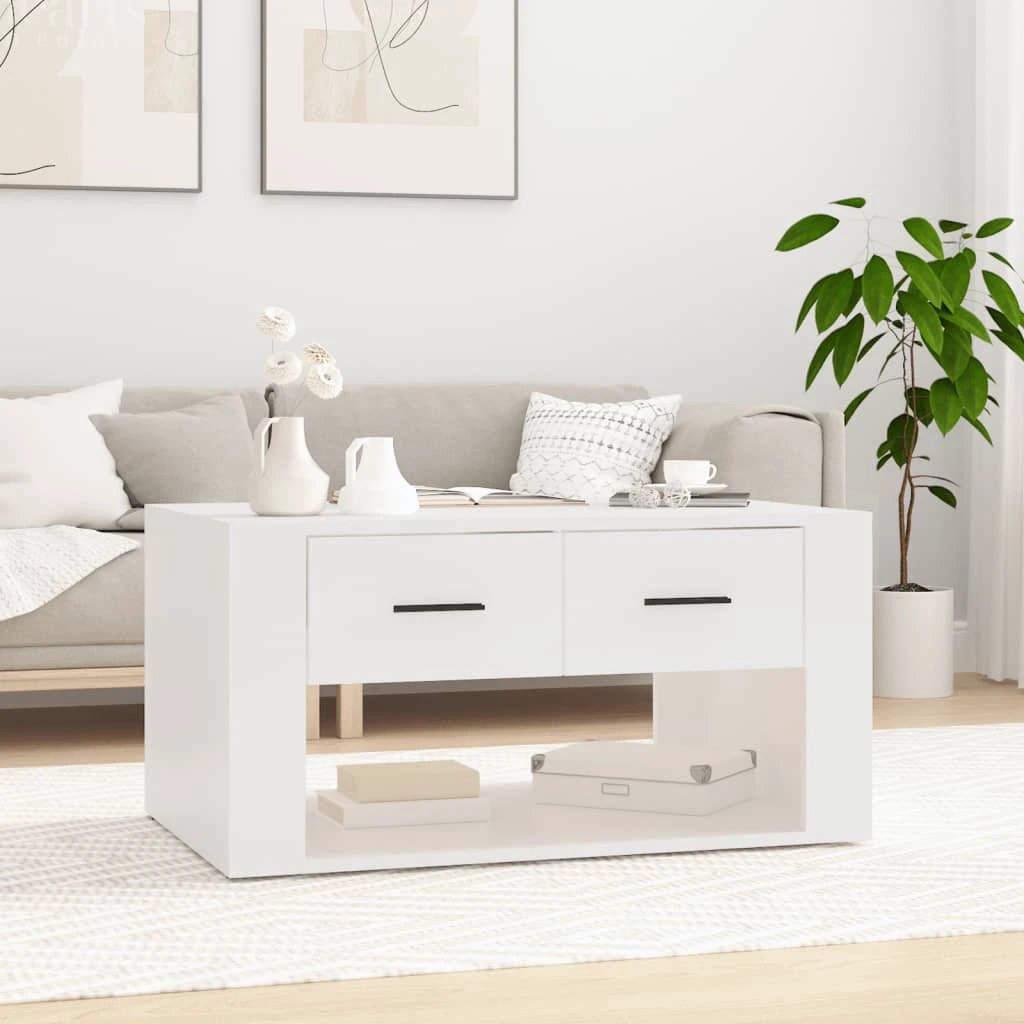 VidaXL Coffee Table 80x50x40 Engineered Wood by vidaXL