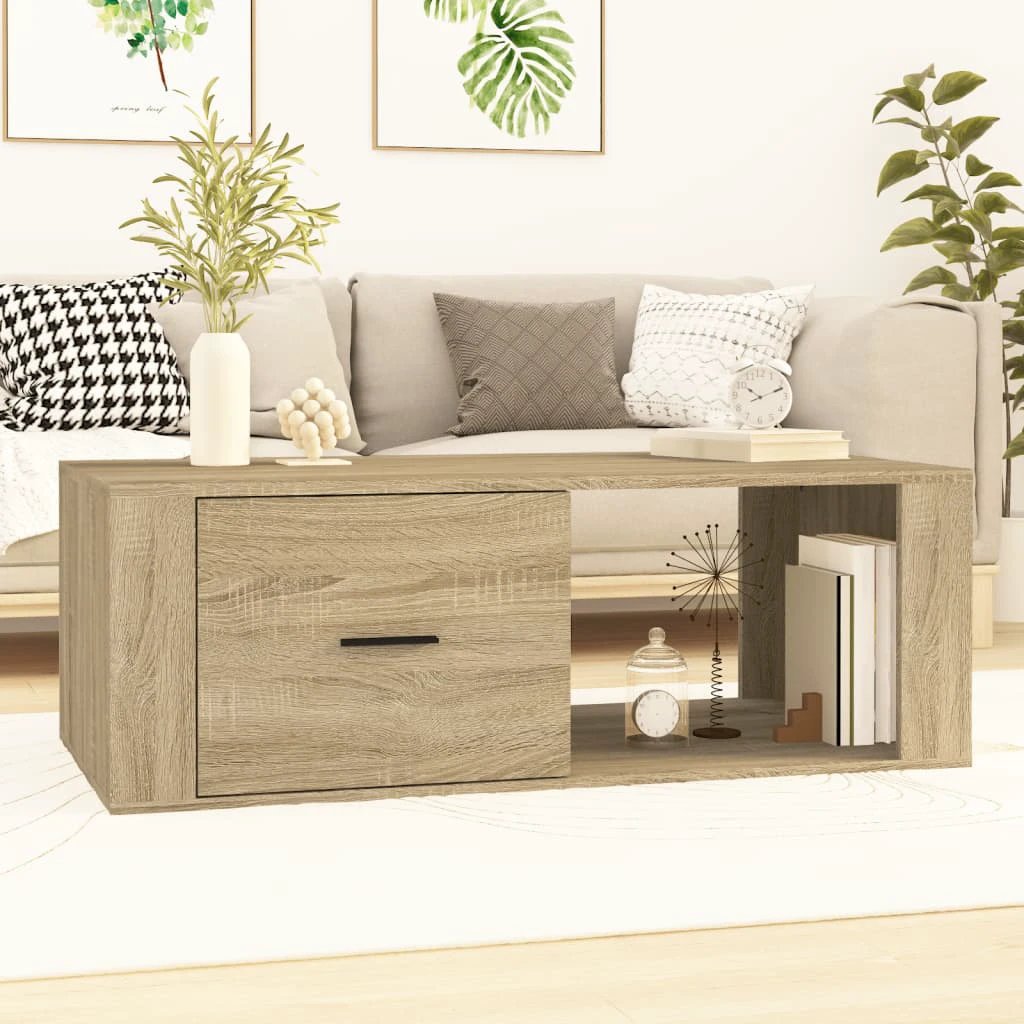 vidaXL VidaXL Coffee Table 100x50x35 cm Engineered Wood Livingroom - Coffee Table