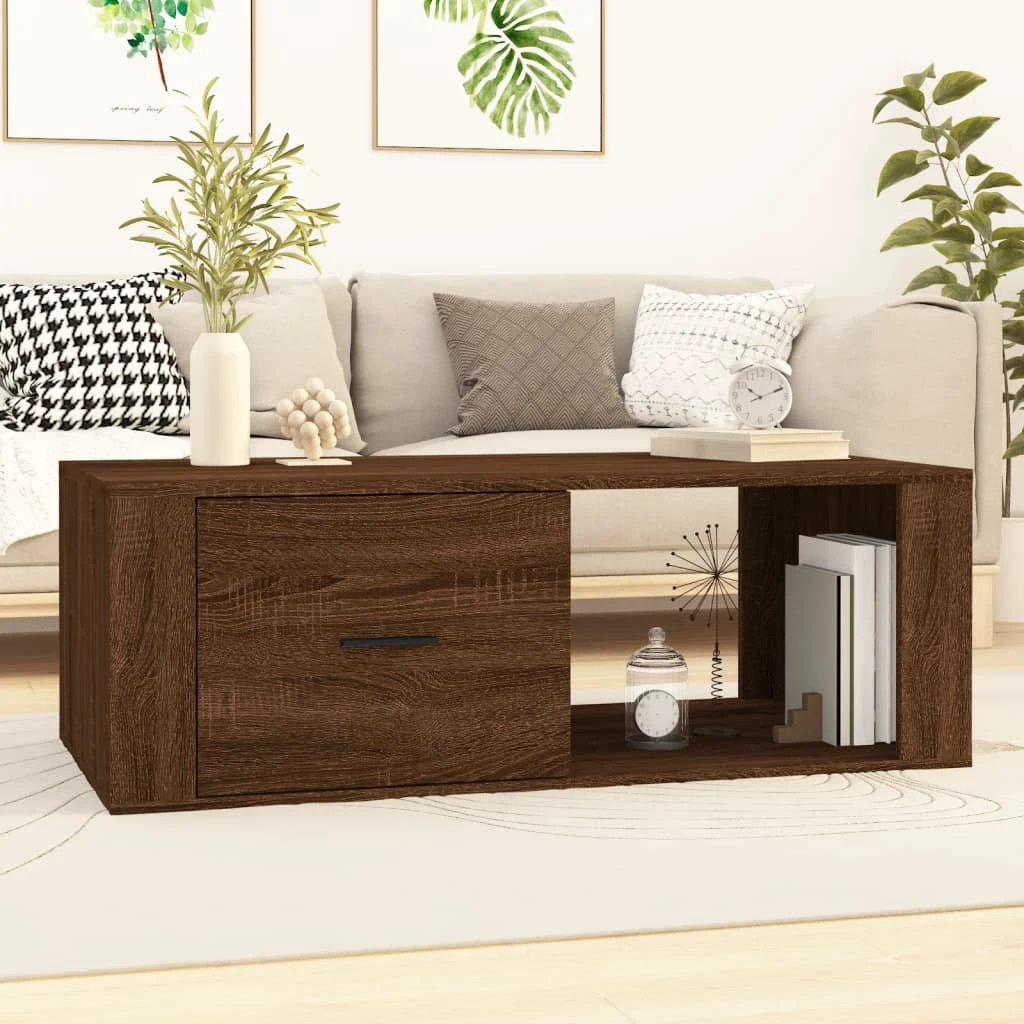 vidaXL VidaXL Coffee Table 100x50x35 cm Engineered Wood Livingroom - Coffee Table