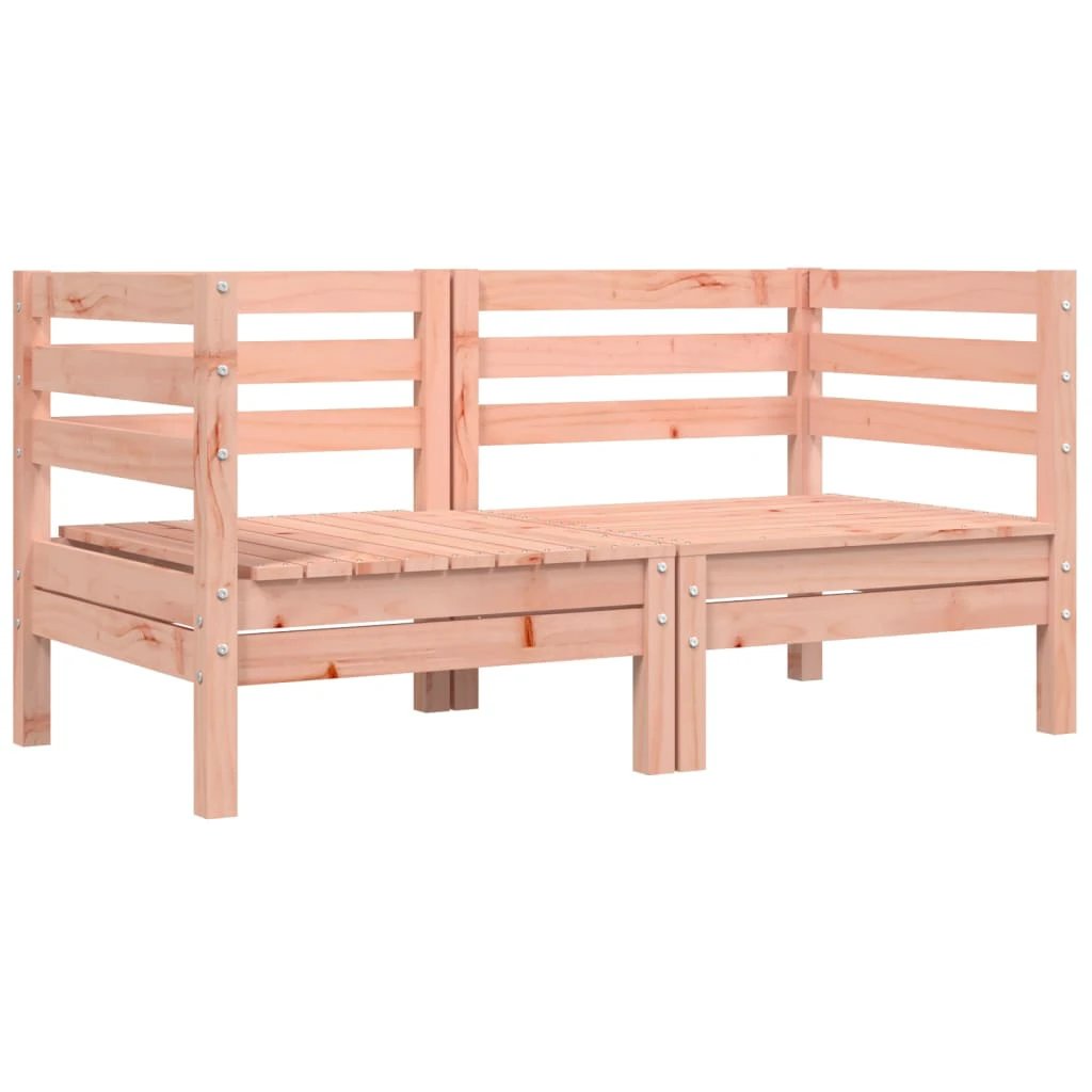 vidaXL Garden Sofa Corner with Cushions Solid Wood Douglas by vidaXL