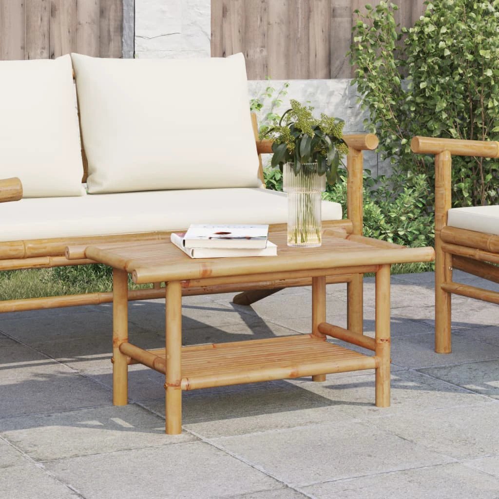 vidaXL VidaXL Coffee Table 45x45x45 Bamboo Indoor - Coffee Table
