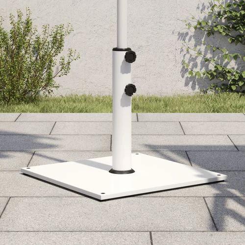 vidaXL vidaXL Parasol Base 17 kg Square with Adjustable Holders for Outdoor Umbrellas - Parasol