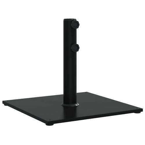 vidaXL vidaXL Parasol Base 17 kg Square with Adjustable Holders for Outdoor Umbrellas - Parasol
