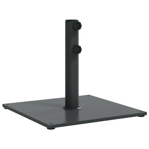 vidaXL Parasol Base 17 kg Square with Adjustable Holders for Outdoor Umbrellas by vidaXL