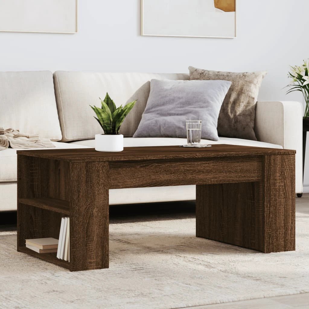 vidaXL VidaXL Coffee Table 102x55x42cm Engineered Wood Living Room - Coffee Table