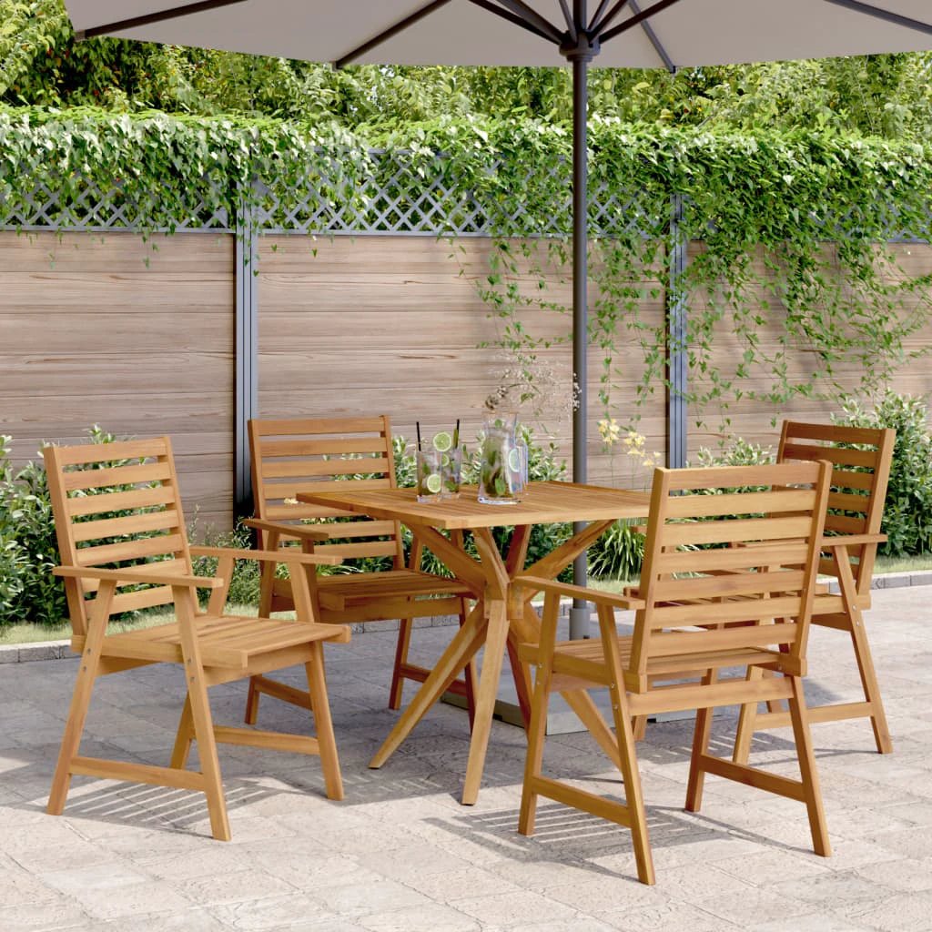 vidaXL vidaXL 3 Piece Garden Dining Set Solid Wood Acacia - Garden Set