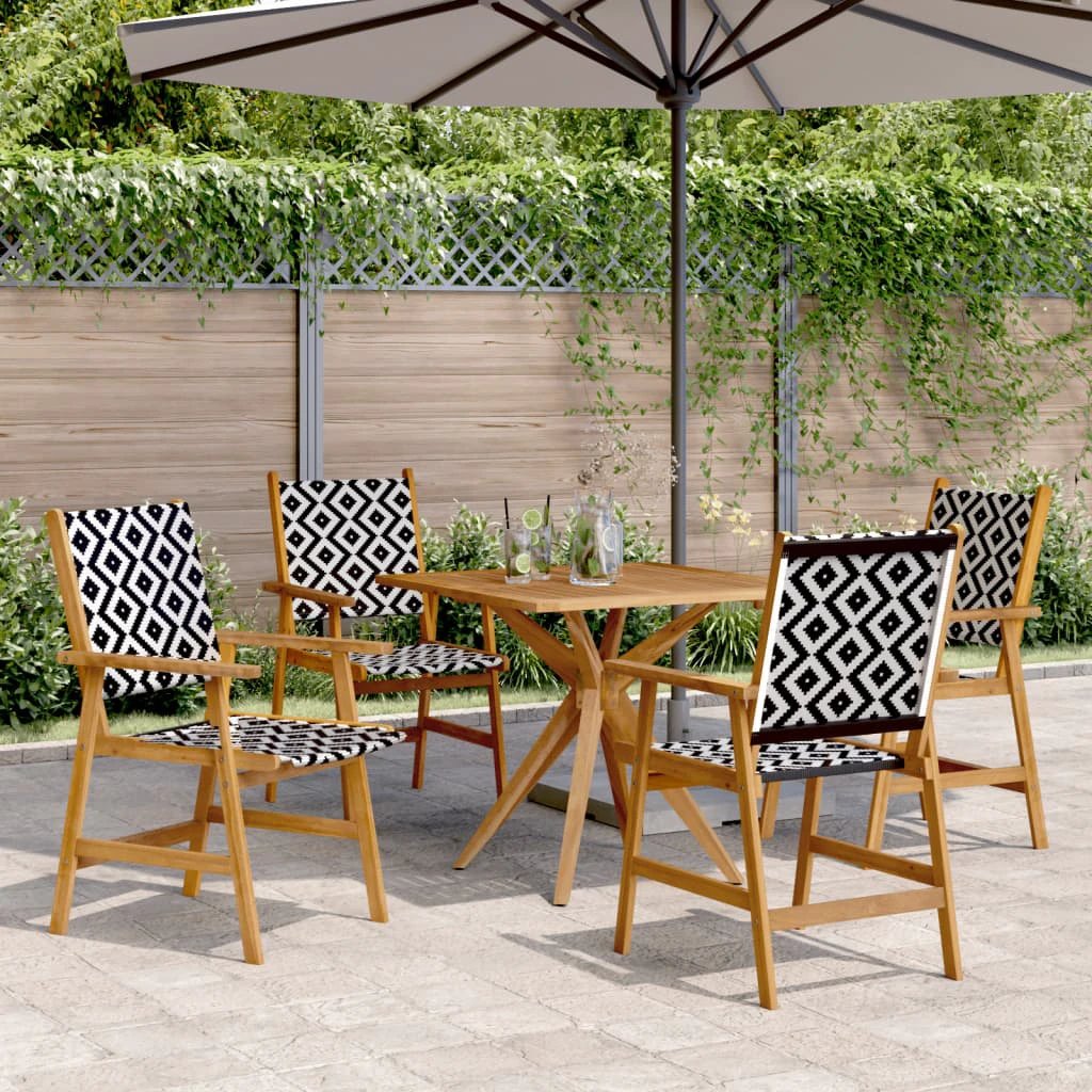 vidaXL vidaXL 3 Piece Garden Dining Set Solid Wood Acacia - Garden Set
