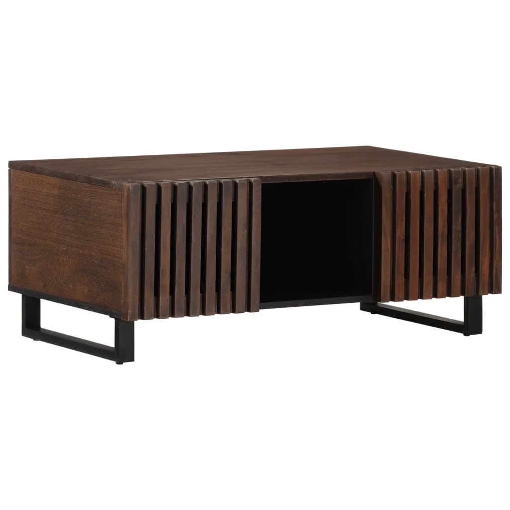 vidaXL VidaXL Coffee Table 100x55x40 Solid Acacia Wood Living Room - Coffee Table