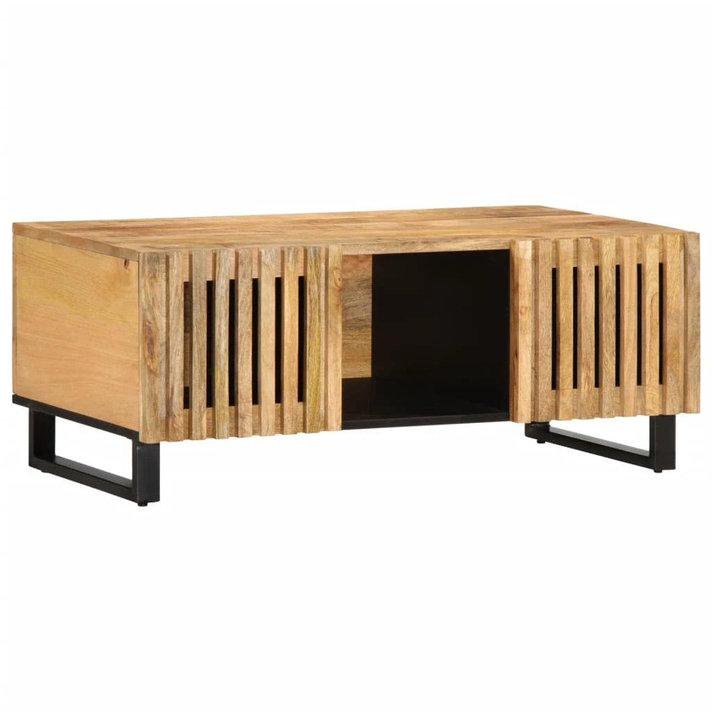 vidaXL VidaXL Coffee Table 100x55x40 Solid Acacia Wood Living Room - Coffee Table