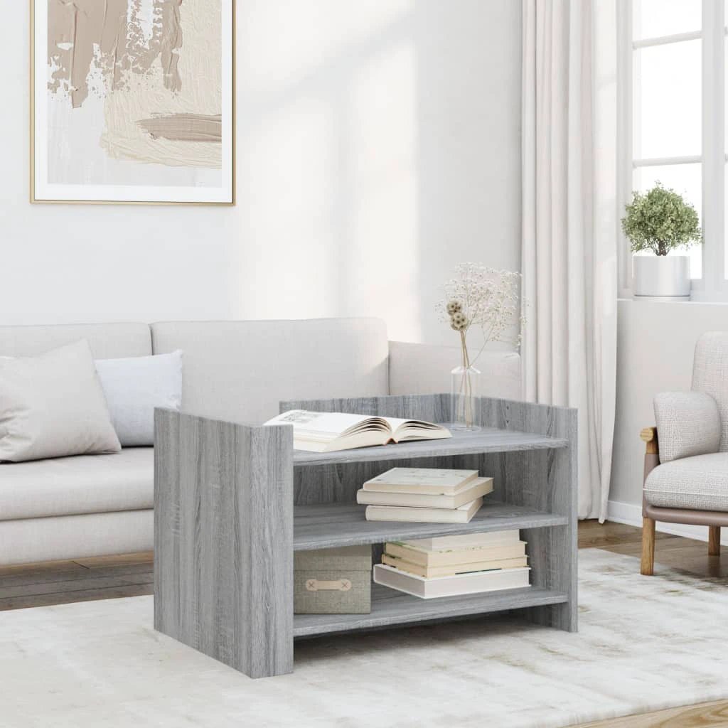 VidaXL Coffee Table 80x50x50 Cm Engineered Wood Home Decor by vidaXL