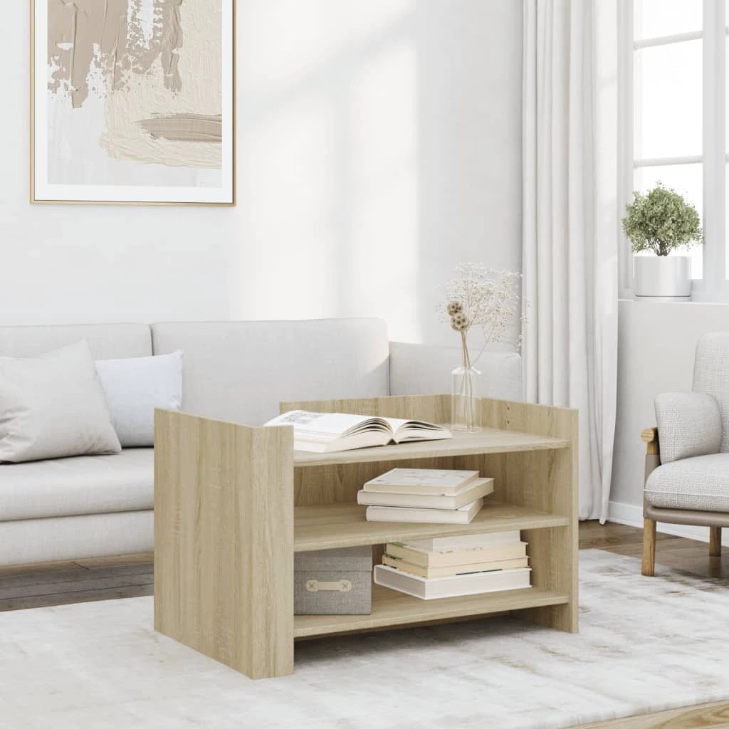 VidaXL Coffee Table 80x50x50 Cm Engineered Wood Home Decor by vidaXL