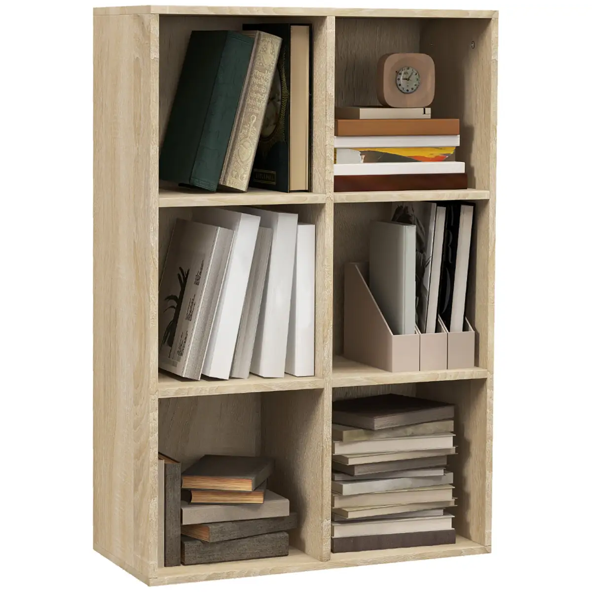HOMCOM HOMCOM Cubic Cabinet Bookcase Storage Shelves for Home Office - Bookcase