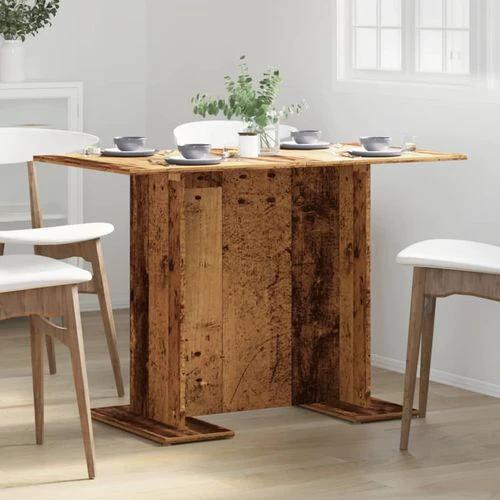 vidaXL vidaXL Dining Table 110x60x75 cm Engineered Wood Modern Design for Stylish Dining Spaces - Uncategorized Dining Table