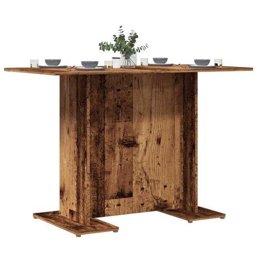 vidaXL vidaXL Dining Table 110x60x75 cm Engineered Wood Modern Design for Stylish Dining Spaces - Uncategorized Dining Table