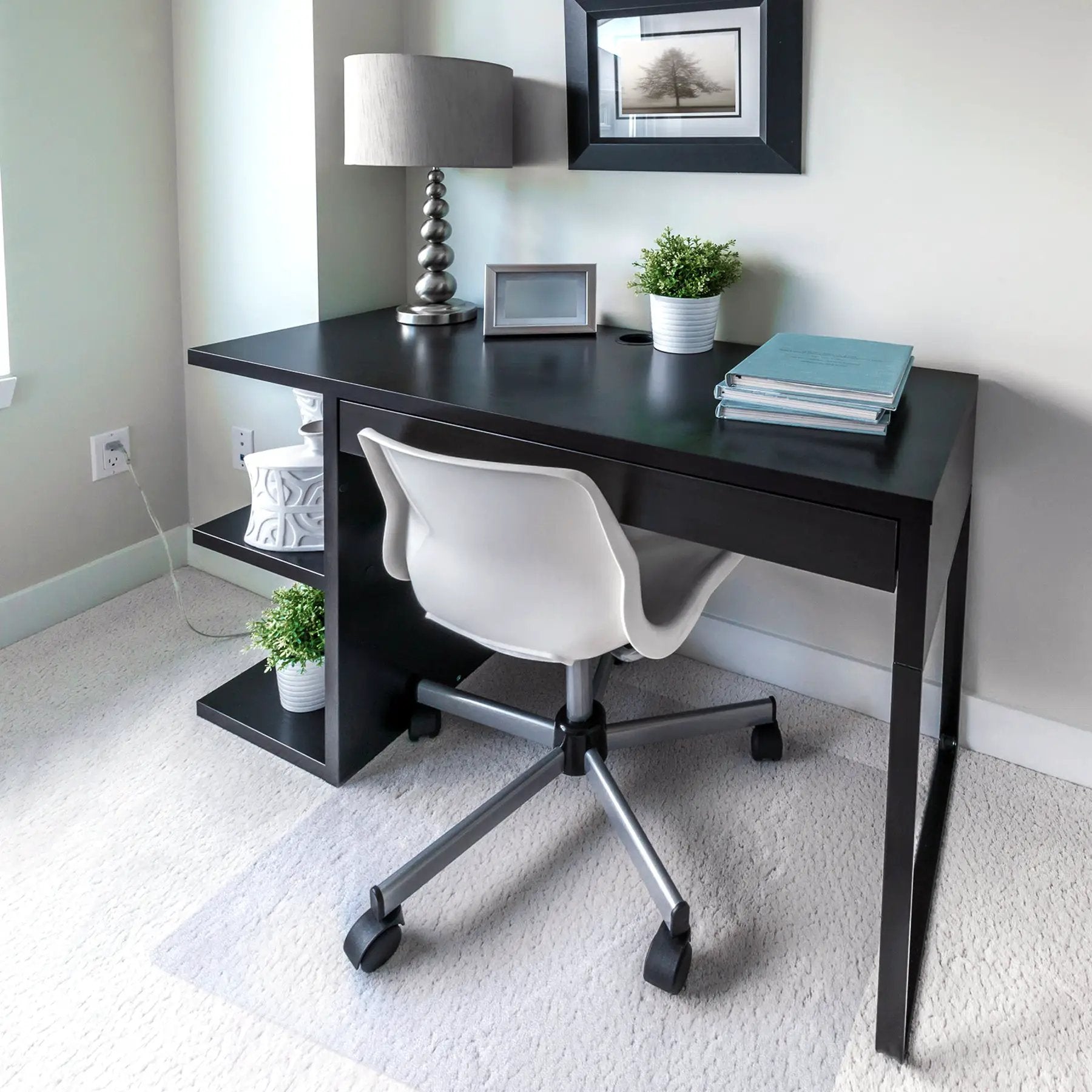 Floortex® Ultimat® Polycarbonate Rectangular Chair Mat - Rug