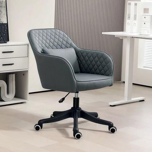 Vinsetto Office Chair with Adjustable Height and USB Powered Vibration Massage for Comfortable Home Office Use by Vinsetto