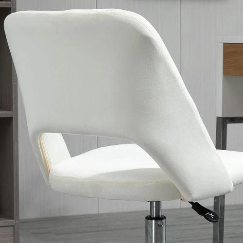 Vinsetto Mid-Back Swivel Office Chair with Adjustable Height and Armless Design for Home Office and Study Use by Vinsetto