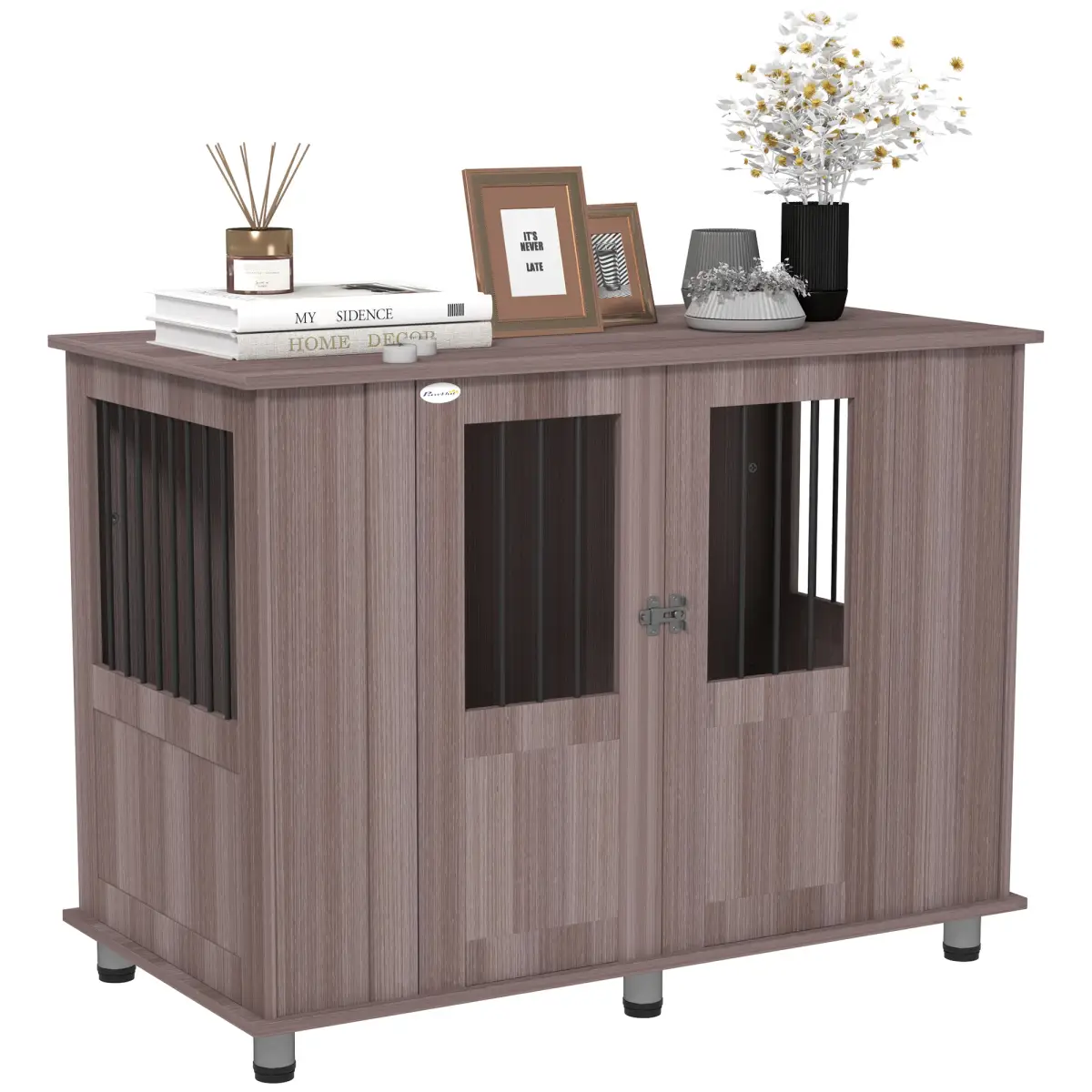 PawHut PawHut Dog Crate Kennel Cage for Small Medium Dog, Indoor End Table - Dog Crate