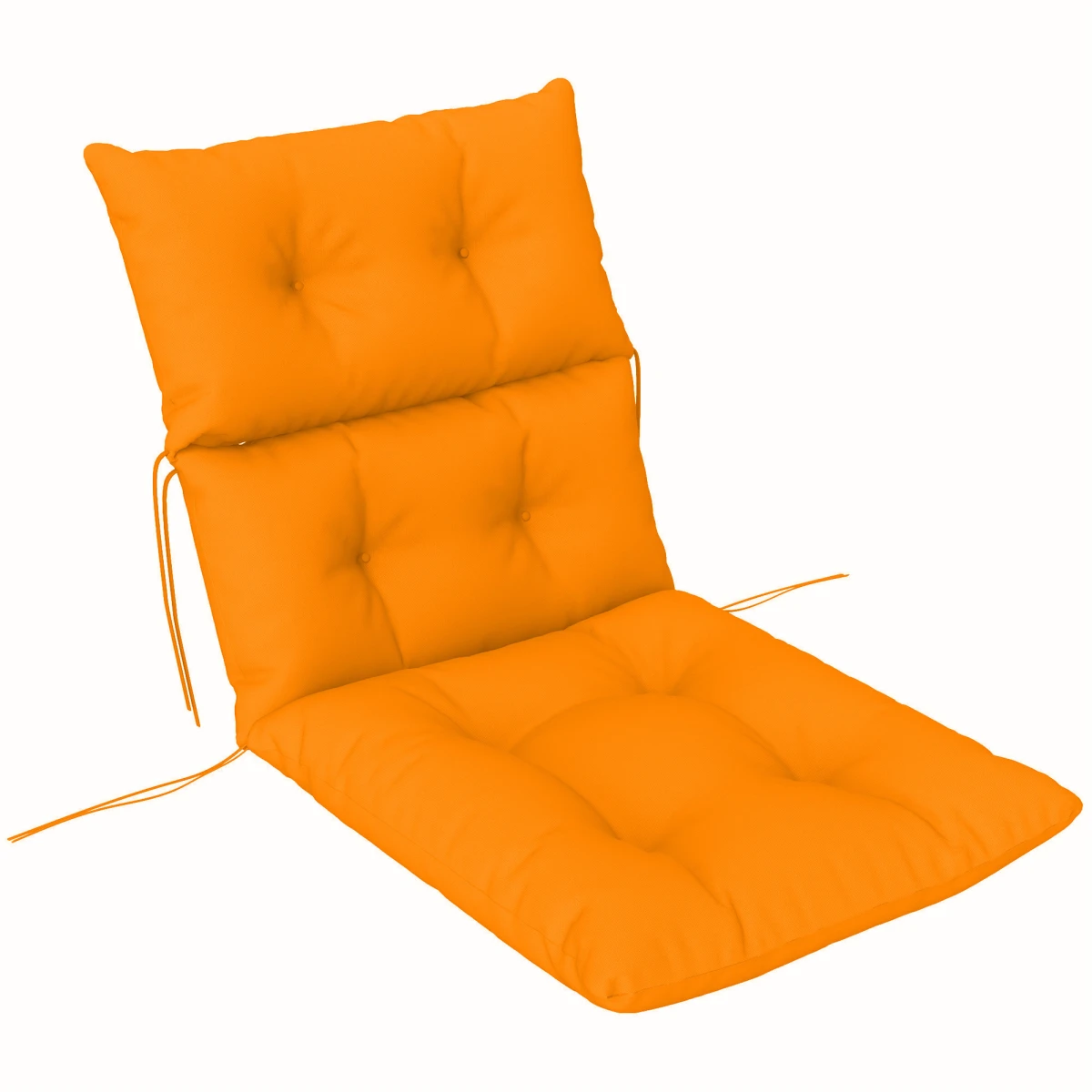 Outsunny Outsunny Adirondack Chair Cushion Rocking Chair Cushion w/ Ties - Sun Lounger