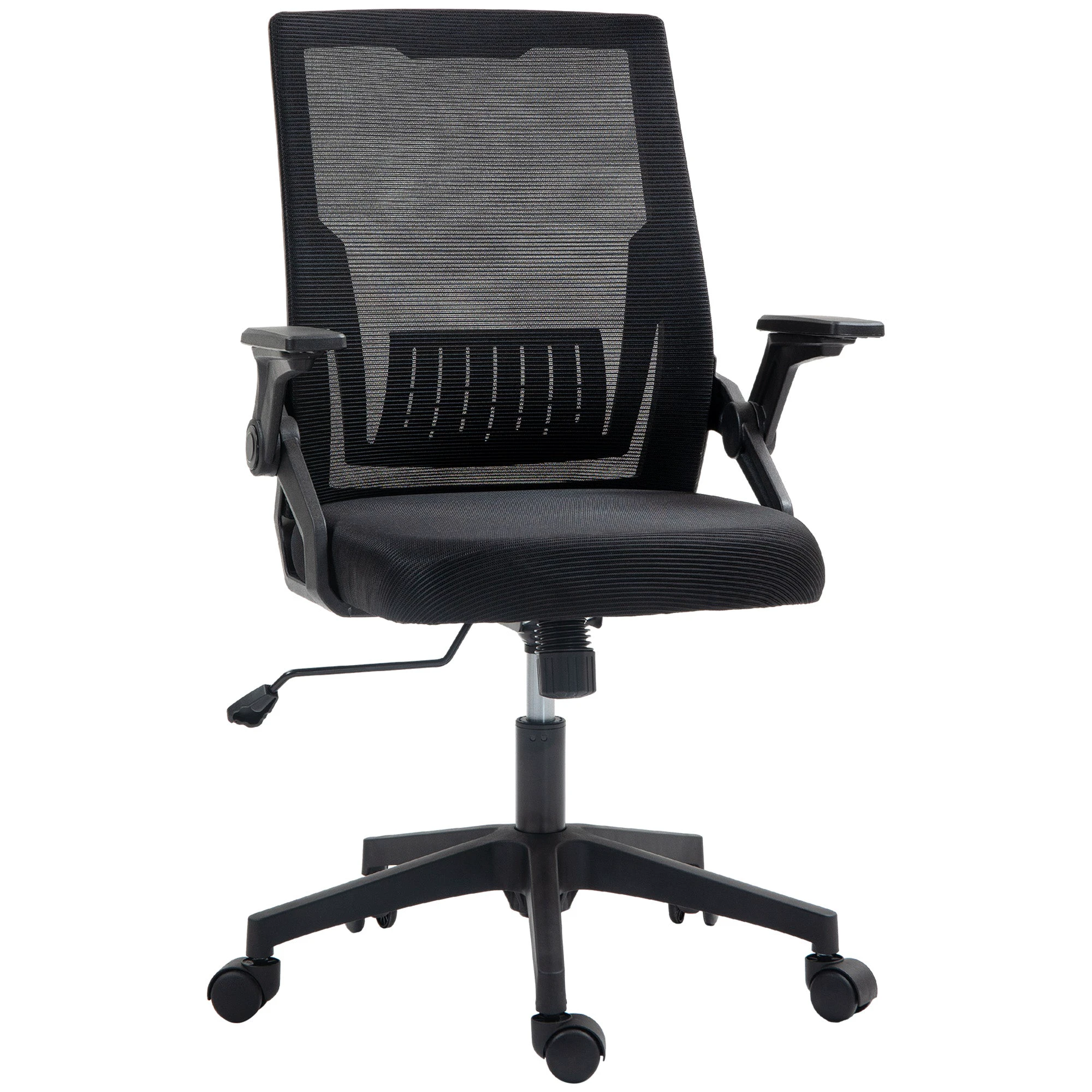 Vinsetto Mesh Chair 41-51cm Lumbar Support Home by Vinsetto