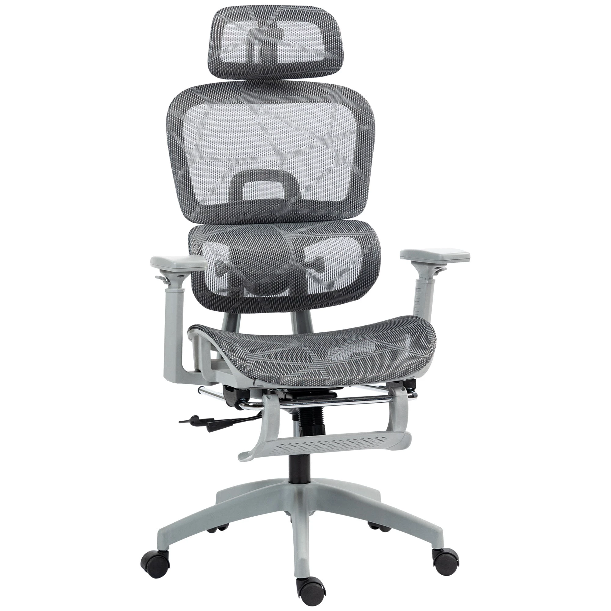 HOMCOM Homcom Ergonomic Office Chair Adjustable 3D Armrests Home - Office Chair