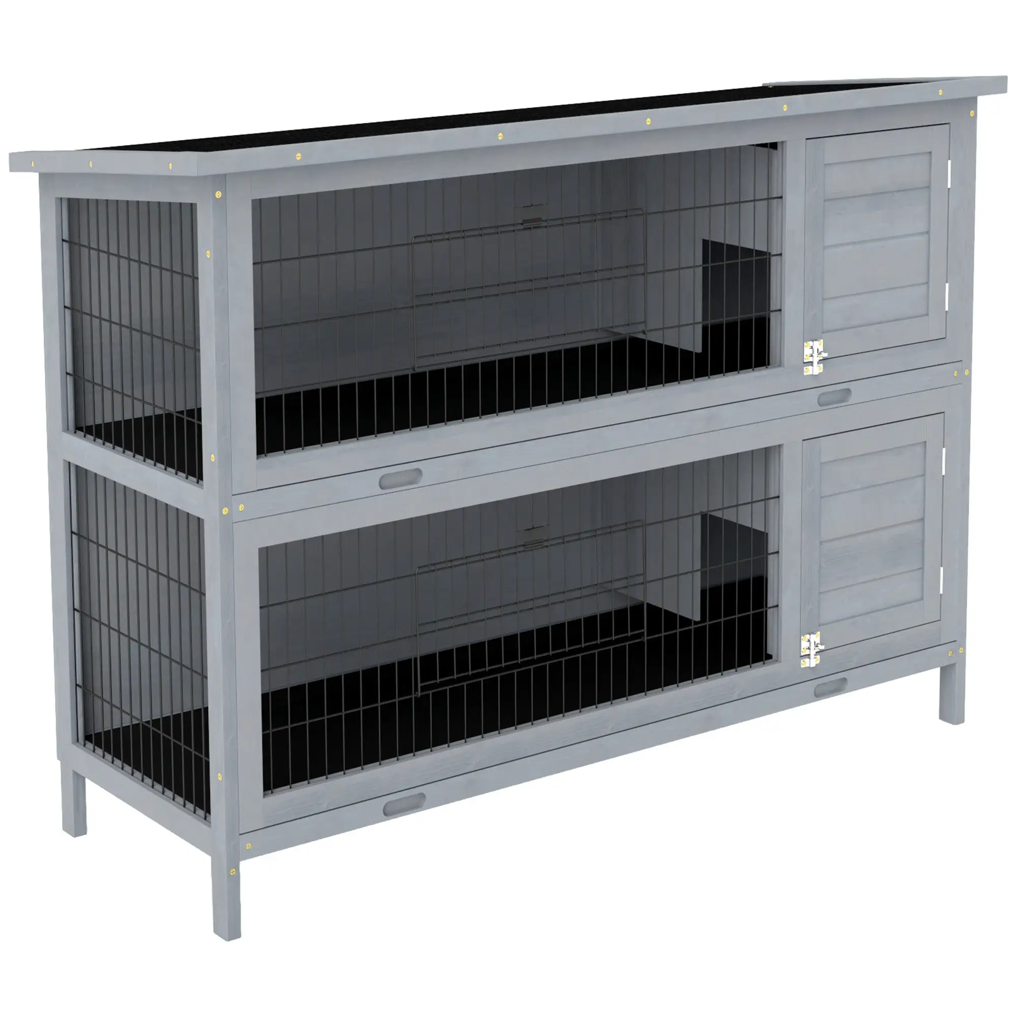 PawHut PawHut Walk in Chicken Run w/ Cover, Hanging Feeder, Perch, for 6-8 Chickens - Chicken Coop