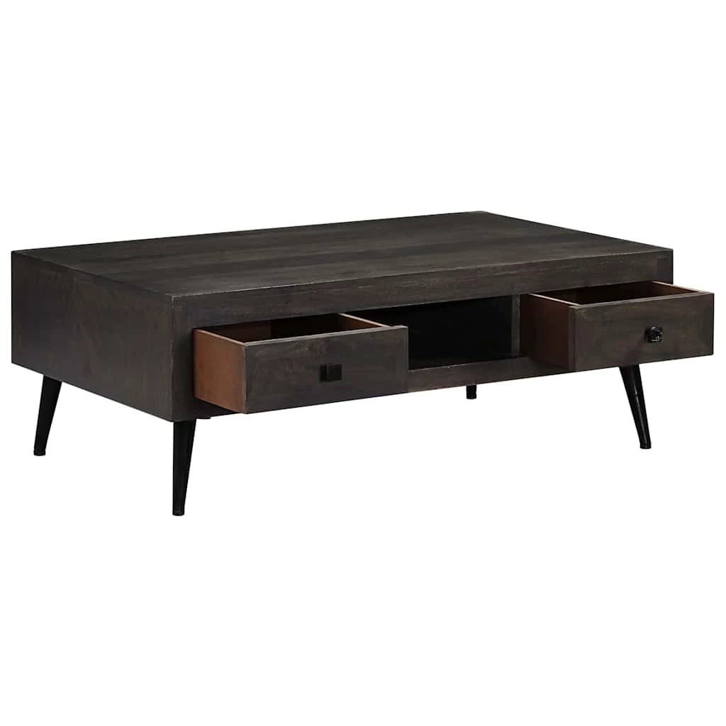 vidaXL VidaXL Coffee Table 100x60x35 cm Mango Wood Living Room - Coffee Table