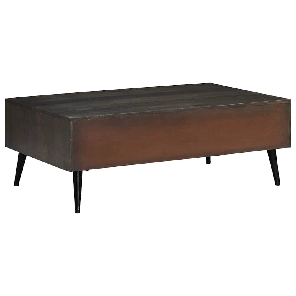 vidaXL VidaXL Coffee Table 100x60x35 cm Mango Wood Living Room - Coffee Table