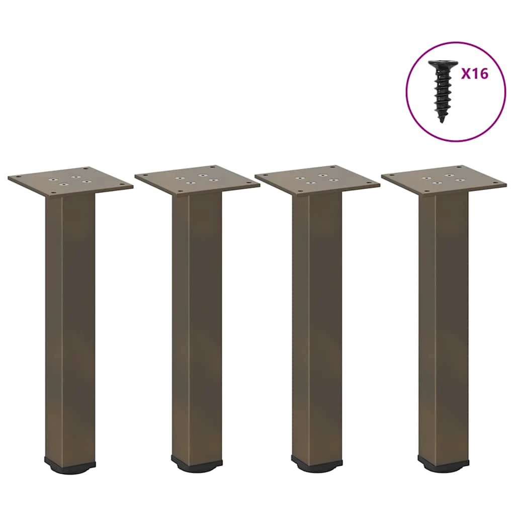 vidaXL VidaXL Table Leg Set 30-32 cm Powder-Coated DIY - Coffee Table