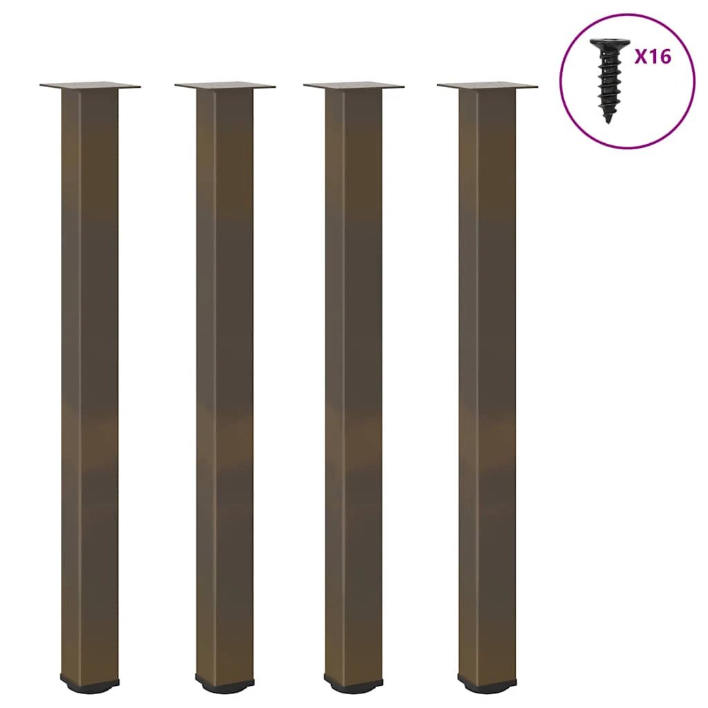 VidaXL Table Leg Set 30-32 cm Powder-Coated DIY by vidaXL