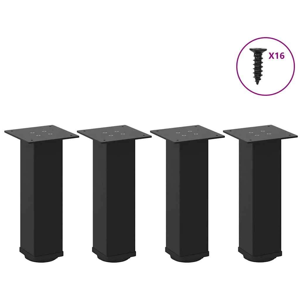 VidaXL Table Leg Set 30-32 cm Powder-Coated DIY by vidaXL
