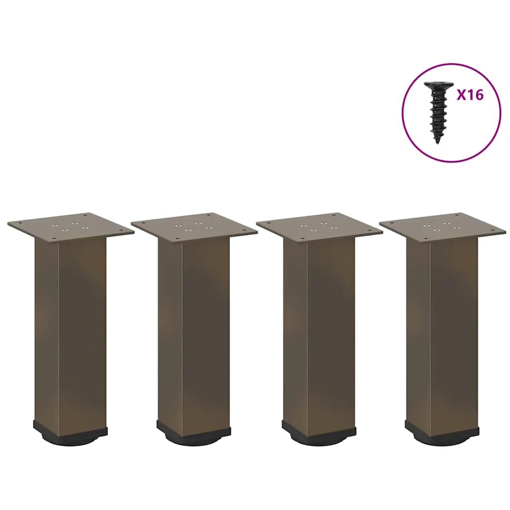 vidaXL VidaXL Table Leg Set 30-32 cm Powder-Coated DIY - Coffee Table