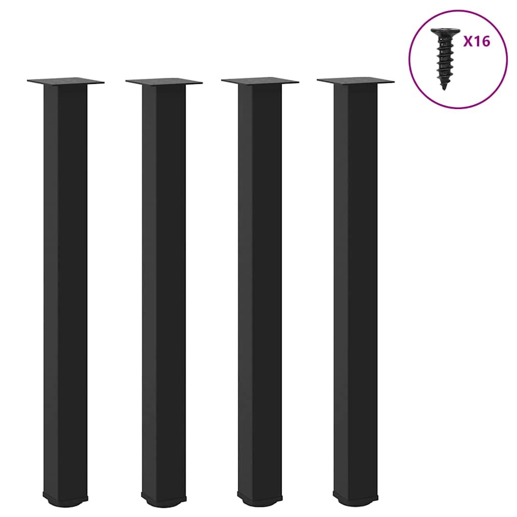 vidaXL VidaXL Table Leg Set 30-32 cm Powder-Coated DIY - Coffee Table