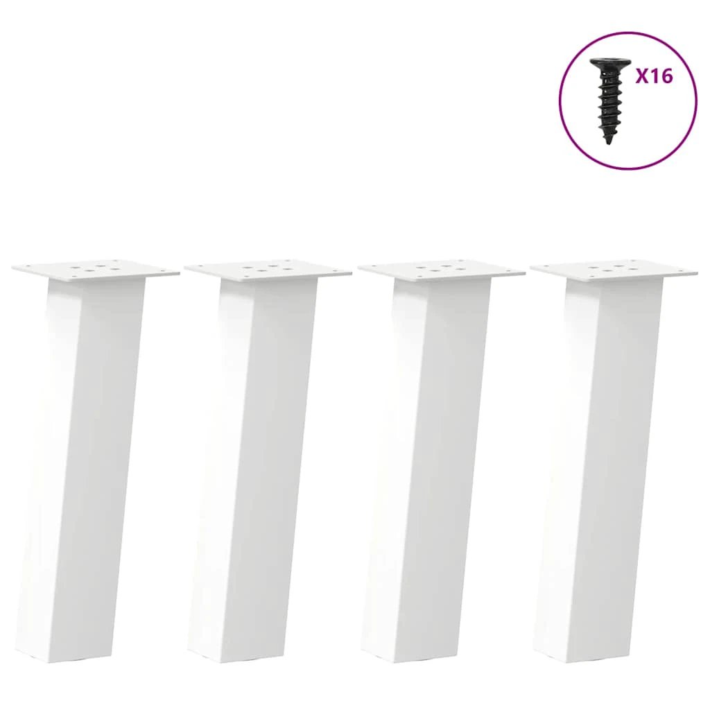 vidaXL VidaXL Coffee Table Legs 42 Cm Powder Coated Steel Durable For DIY Furniture Easy Assembly - Coffee Table