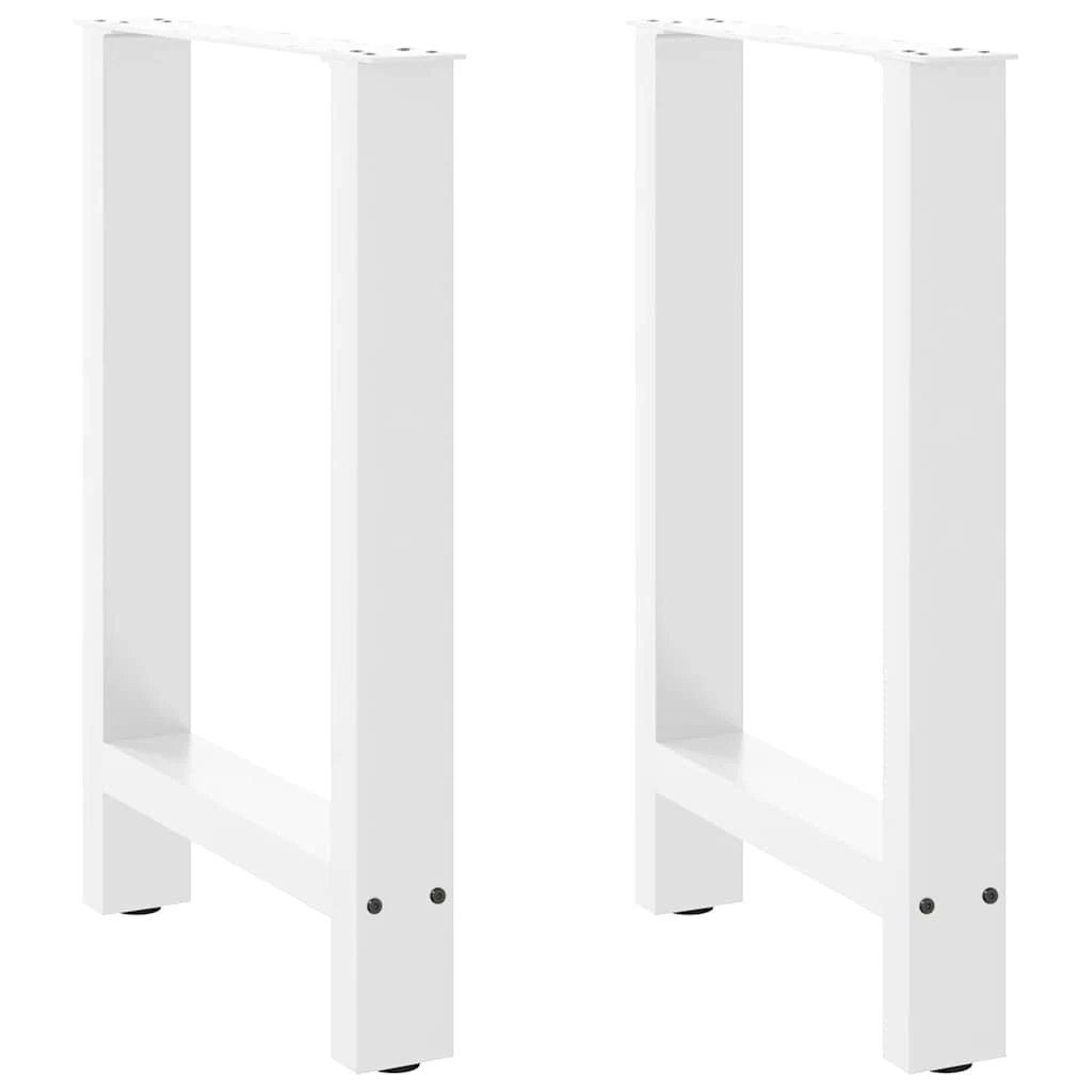 VidaXL Coffee Table Legs 70x31 cm Powder Coated Steel for DIY Furniture Projects by vidaXL