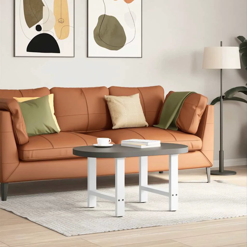 VidaXL Coffee Table Legs 70x31 cm Powder Coated Steel for DIY Furniture Projects by vidaXL