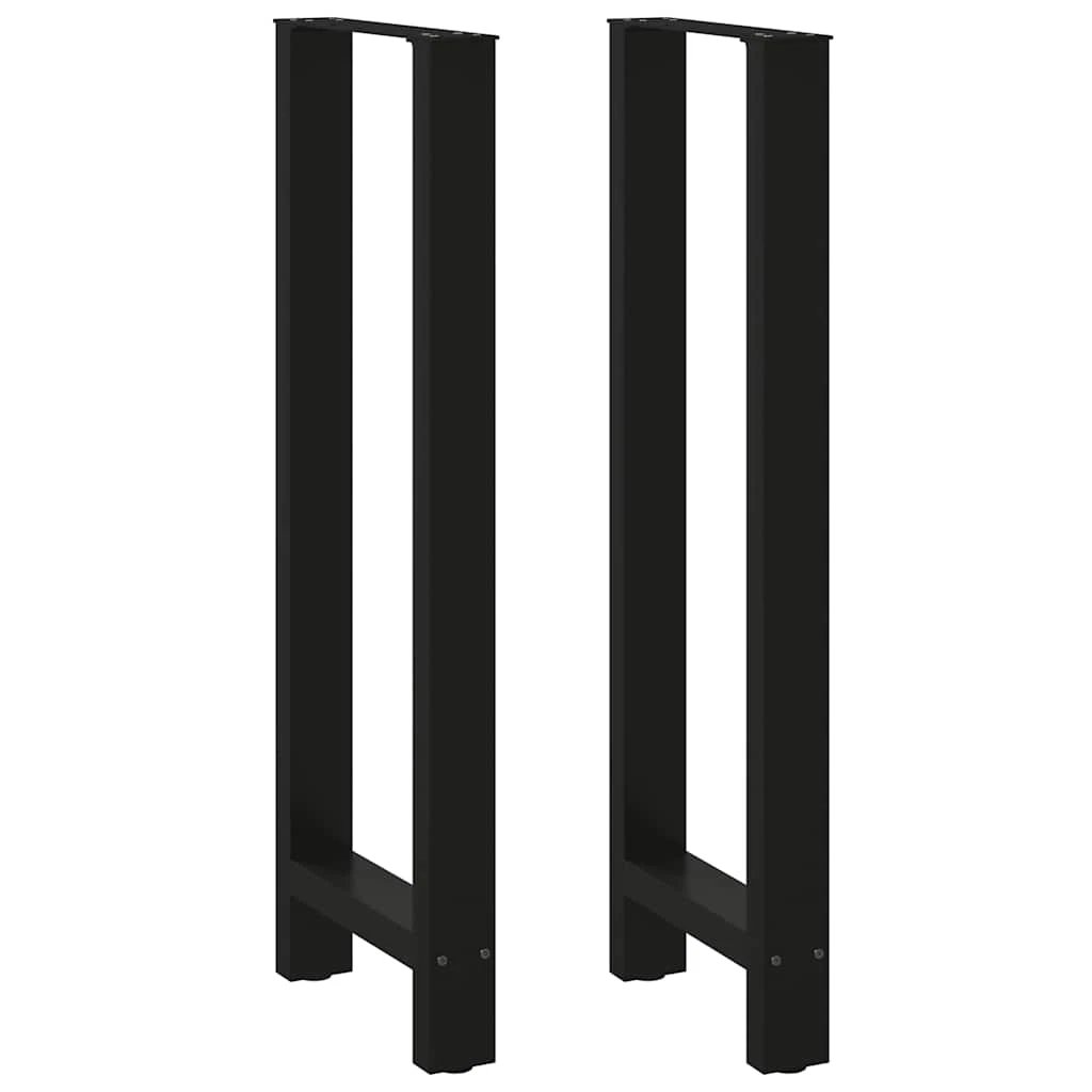 vidaXL VidaXL Coffee Table Legs 70x31 cm Powder Coated Steel for DIY Furniture Projects - Coffee Table