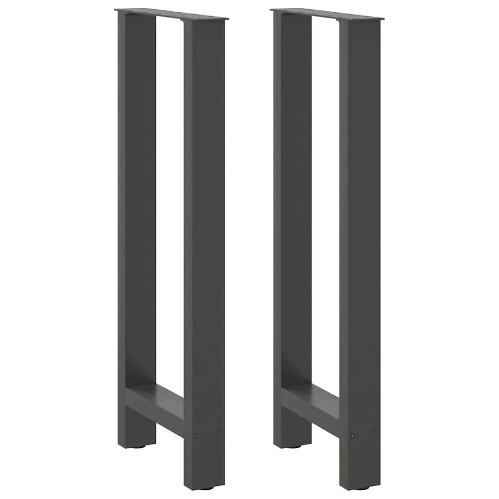 vidaXL VidaXL Coffee Table Legs 70x31 cm Powder Coated Steel for DIY Furniture Projects - Coffee Table