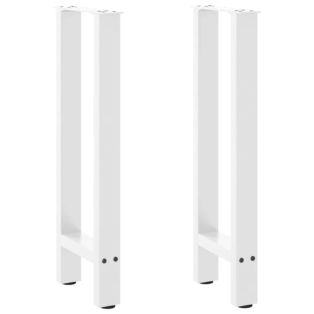 VidaXL Coffee Table Legs 70x31 cm Powder Coated Steel for DIY Furniture Projects by vidaXL