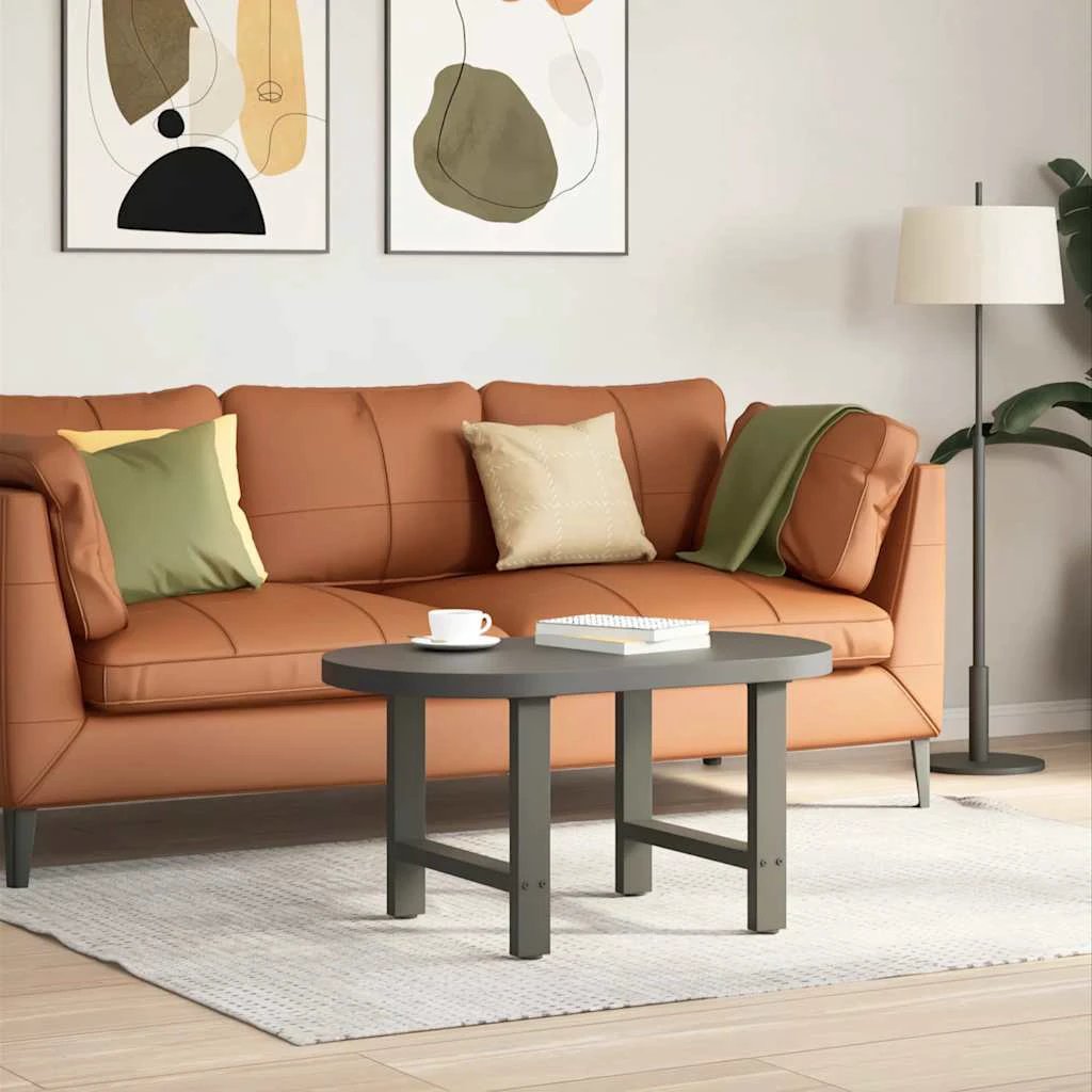 VidaXL Coffee Table Legs 70x31 cm Powder Coated Steel for DIY Furniture Projects by vidaXL