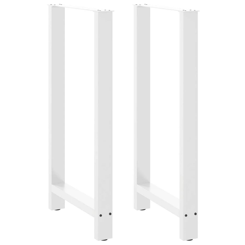 VidaXL Coffee Table Legs 70x31 cm Powder Coated Steel for DIY Furniture Projects by vidaXL