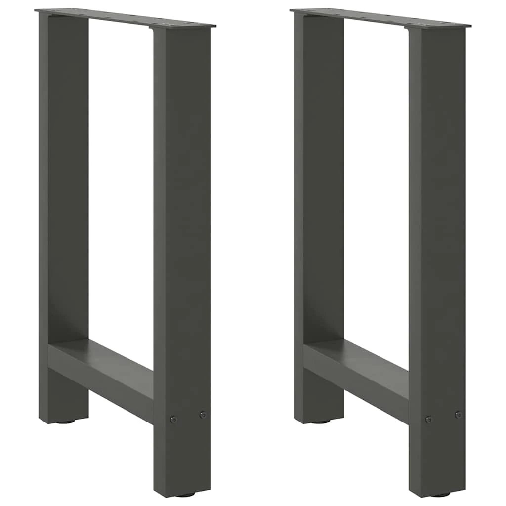 vidaXL VidaXL Coffee Table Legs 70x31 cm Powder Coated Steel for DIY Furniture Projects - Coffee Table
