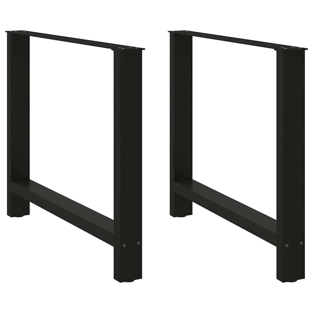 vidaXL VidaXL Coffee Table Legs 70x31 cm Powder Coated Steel for DIY Furniture Projects - Coffee Table