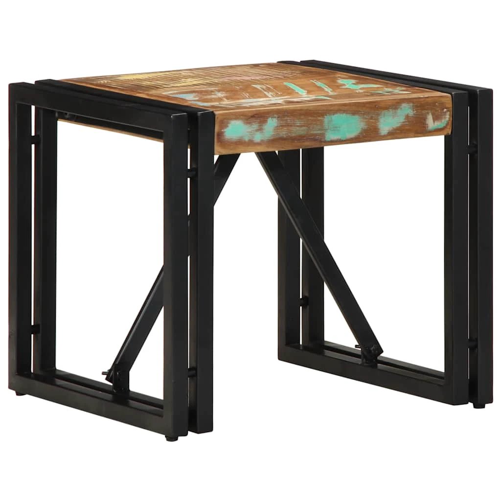 vidaXL VidaXL Coffee Table 100x100x35 cm Solid Mango Wood Family - Coffee Table