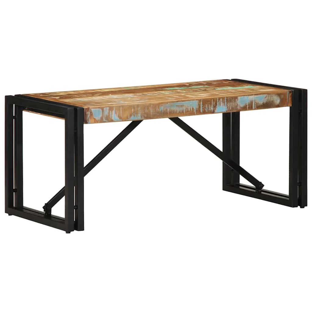 vidaXL VidaXL Coffee Table 100x100x35 cm Solid Mango Wood Family - Coffee Table