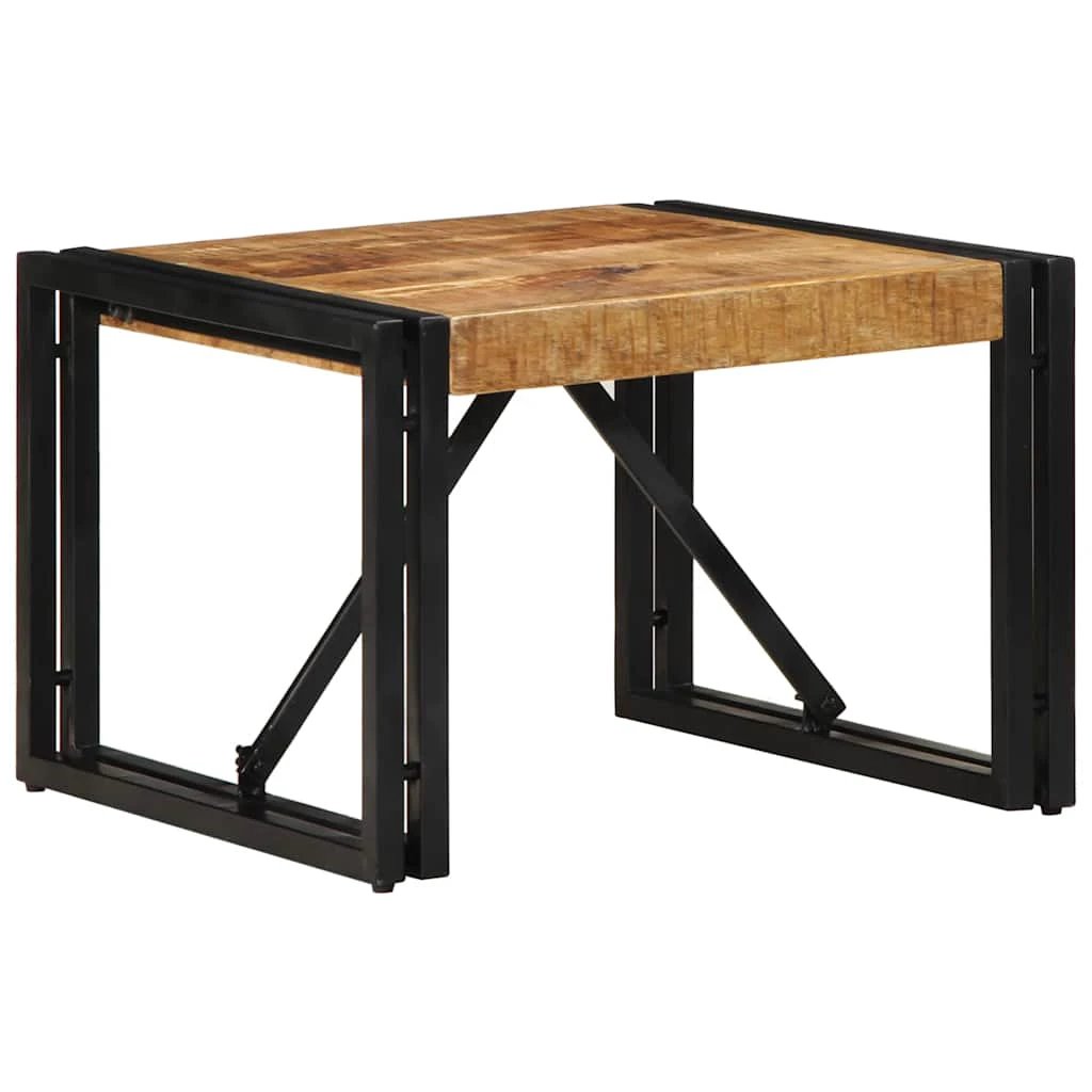 vidaXL VidaXL Coffee Table 100x100x35 cm Solid Mango Wood Family - Coffee Table