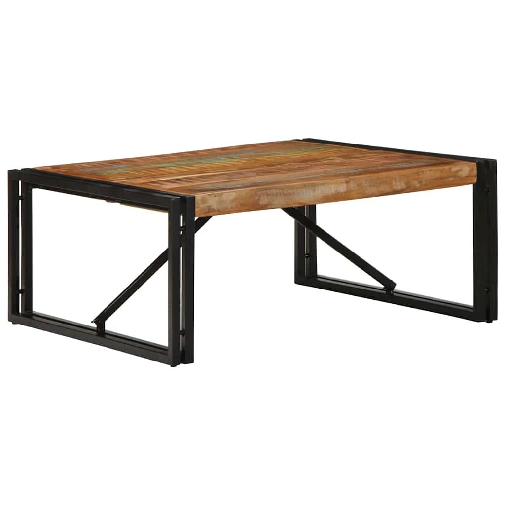 vidaXL VidaXL Coffee Table 100x100x35 cm Solid Mango Wood Family - Coffee Table
