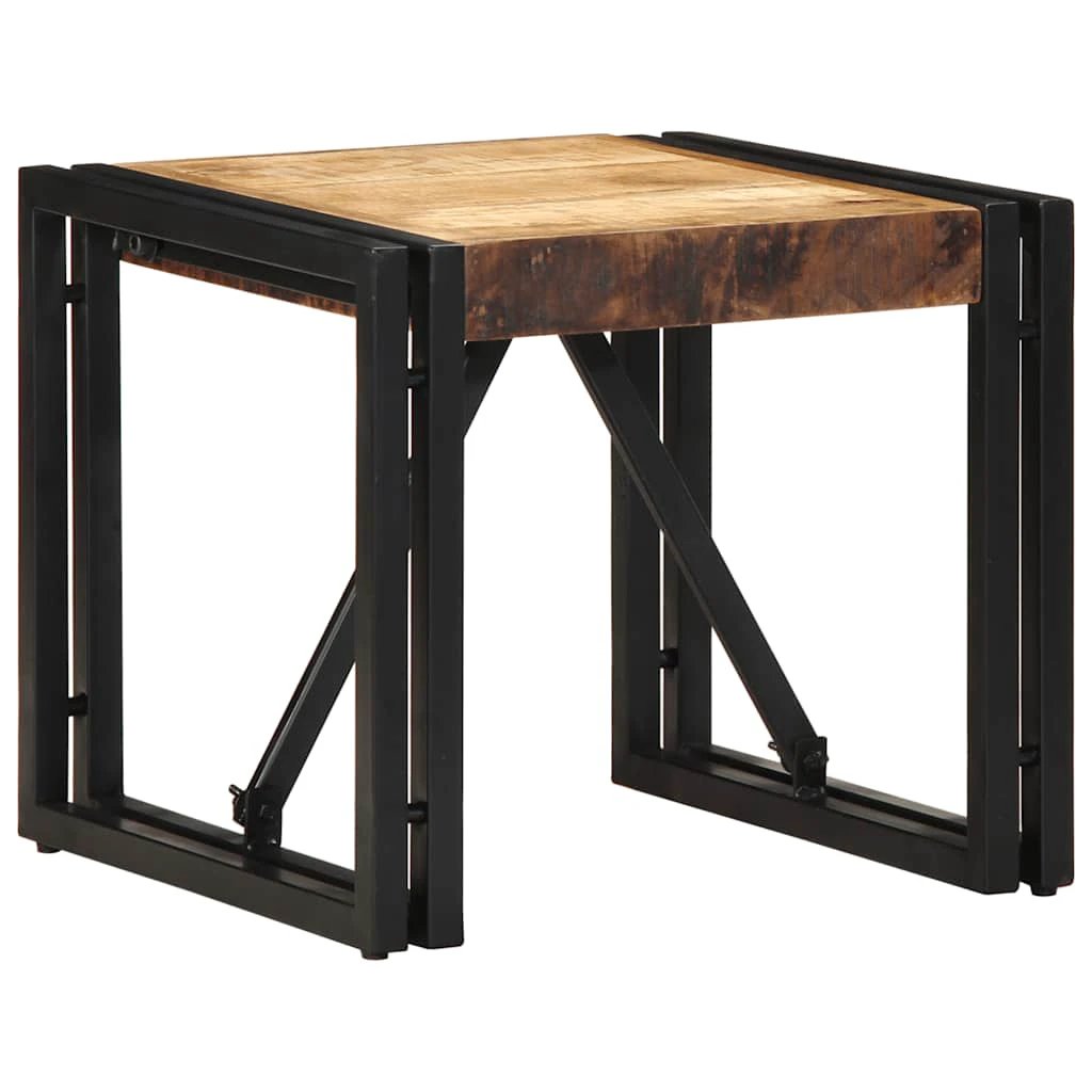 vidaXL VidaXL Coffee Table 100x100x35 cm Solid Mango Wood Family - Coffee Table