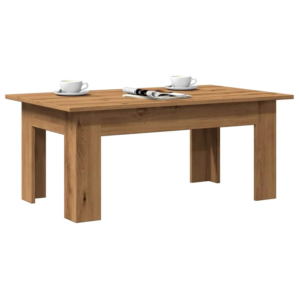 vidaXL vidaXL Coffee Table 100x60x42 cm Engineered Wood Durable Moisture Resistant Living Room - Coffee Table